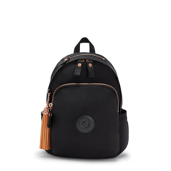 Kipling Delia Classic Backpacks Rose Black | CA 1553TC